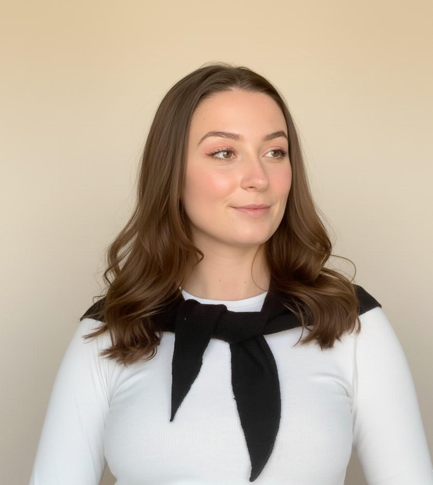 Echarpe en laine naturelle