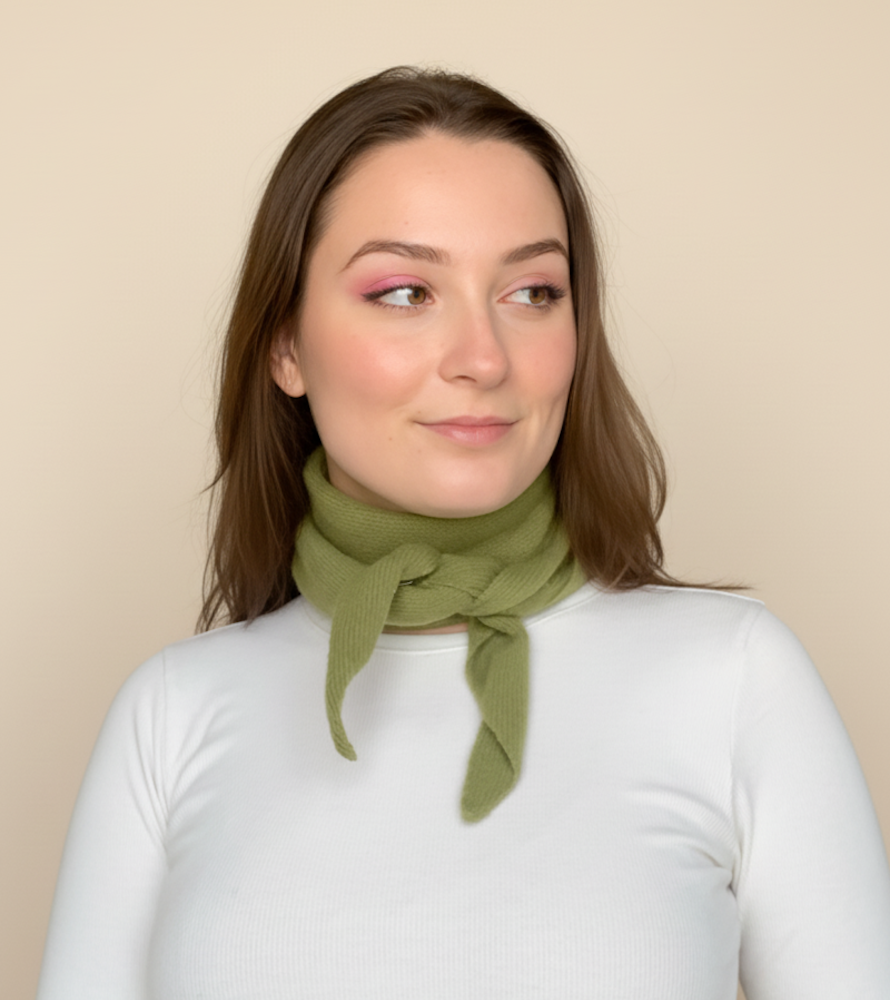 Echarpe en laine naturelle